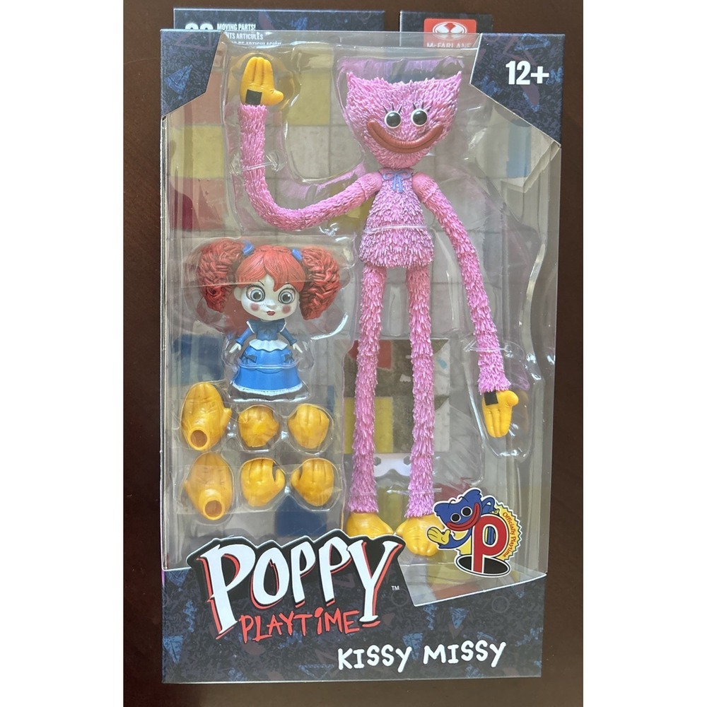 McFarlane Toys Poppy Playtime Kissy Missy & Poppy 7" Action Figure - IN HAND